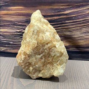 Large Golden rock quartz crystal